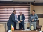 مراسم معارفه رئیس جدید اداره فناوری اطلاعات برگزار شد