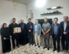 دیدار مسئولان ارشد تحقیقات کشاورزی کشور با خانواده شهید رضا پیری و بازدید از مرکز آموزش ماهیدشت