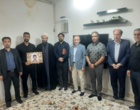 دیدار مسئولان ارشد تحقیقات کشاورزی کشور با خانواده شهید رضا پیری و بازدید از مرکز آموزش ماهیدشت