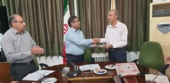 تکریم و معارفه معاون برنامه ریزی و توسعه منابع مرکز ملی تحقیقات شوری