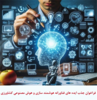 فراخوان جذب ایده های فناورانه در خصوص هوشمندسازی  و هوش مصنوعی کشاورزی در حوزه های مختلف