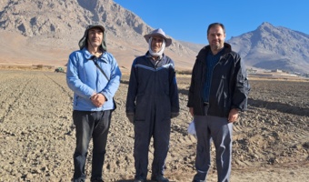 کاشت لاین‌های امیدبخش گندم نان و دوروم در روستای سمنگان صحنه