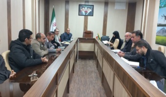 برگزاری جلسه مشترک مرکز تحقیقات کشاورزی و اداره کل منابع طبیعی کرمانشاه در حوزه جنگل و گیاهان دارویی