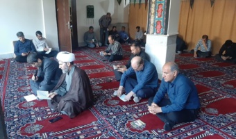 مراسم سوگواری ایام محرم در مرکز تحقیقات و آموزش کشاورزی کرمانشاه برگزار شد