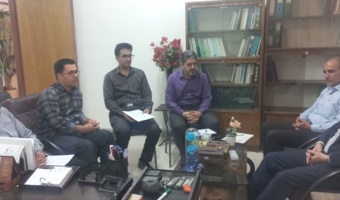 نشست هم‌اندیشی رئیس مرکز تحقیقات کرمانشاه با محققان بخش‌های «چغندرقند» و «اقتصادی، اجتماعی و ترویجی»