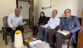 نشست تخصصی معاون پژوهشی مرکز تحقیقات کشاورزی استان کرمانشاه با محققین بخش تحقیقات حفاظت خاک و آبخیزداری