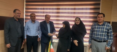 تجلیل از خدمات ارزشمند خانم سهیلا گلپیری در آیین بازنشستگی