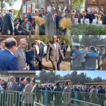 بازدید استاندار کرمانشاه از ایستگاه تحقیقات کشاورزی و دامپروری مهرگان