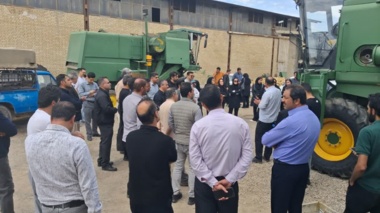 برگزاری دوره آموزشی تخصصی «تنظیمات کنترل ریزش کمباین» در کرمانشاه